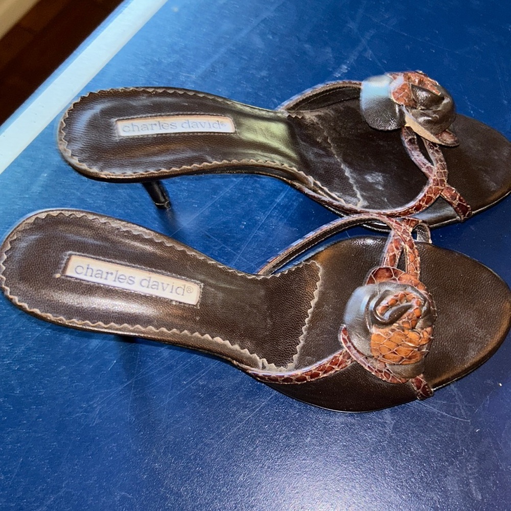 Charles David kitten heel vintage